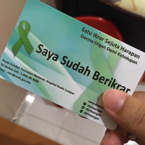 organ donation in will